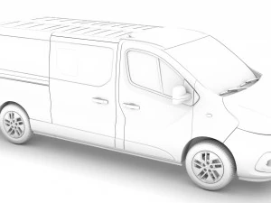 mitsubishi express spaceclass lwb 2020 3D Model
