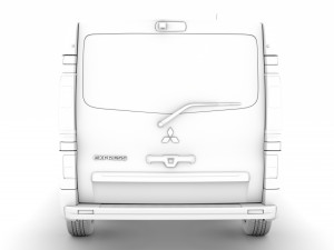 mitsubishi express spaceclass lwb 2020 3D Model