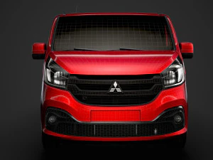 mitsubishi express spaceclass lwb 2020 3D Model