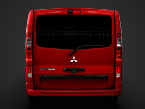 mitsubishi express spaceclass lwb 2020 3D Model