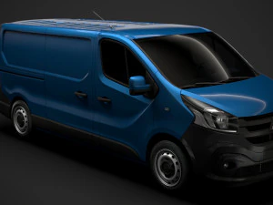 mitsubishi express van lwb 2020 Modello 3D
