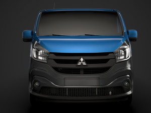 mitsubishi express van lwb 2020 Modelo 3D