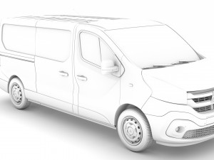 mitsubishi express van lwb 2020 Modelo 3D