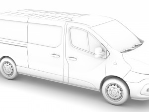 mitsubishi express van lwb 2020 Modelo 3D