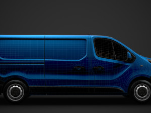 mitsubishi express van lwb 2020 Modelo 3D