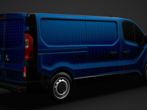 mitsubishi express van lwb 2020 Modelo 3D