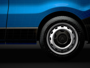 mitsubishi express van lwb 2020 Modelo 3D