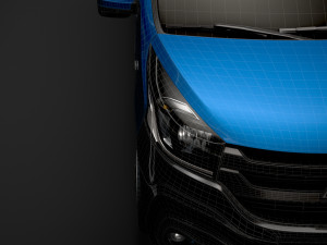 mitsubishi express van lwb 2020 Modelo 3D