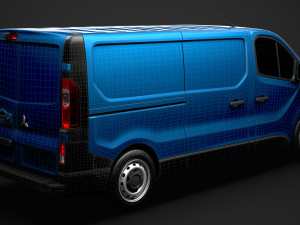 mitsubishi express van lwb 2020 Modelo 3D