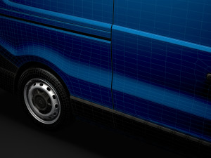 mitsubishi express van lwb 2020 Modelo 3D