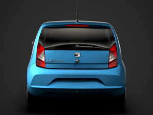 seat mii electric 3d 2020 Modelo 3D