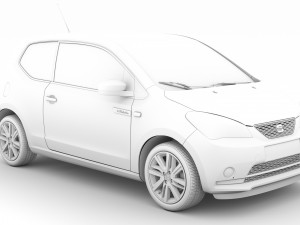 seat mii electric 3d 2020 Modelo 3D