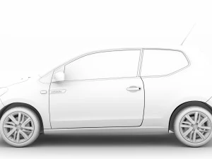 seat mii electric 3d 2020 3D Model