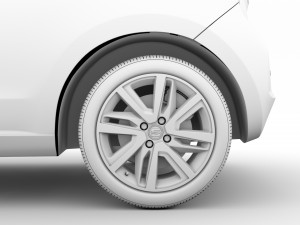 seat mii electric 3d 2020 Modelo 3D
