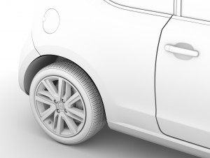 seat mii electric 3d 2020 Modelo 3D