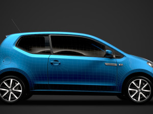 seat mii electric 3d 2020 Modelo 3D