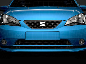 seat mii electric 3d 2020 Modelo 3D