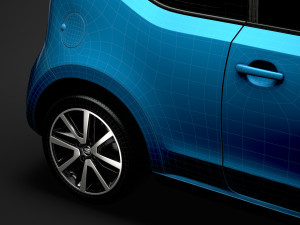seat mii electric 3d 2020 Modelo 3D