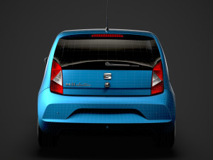 seat mii electric 3d 2020 Modelo 3D