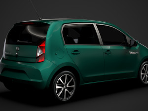 seat mii electric 5d 2020 3D Модель