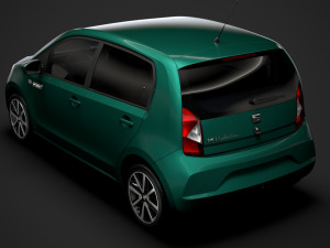 seat mii electric 5d 2020 3D Модель