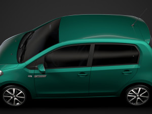 seat mii electric 5d 2020 3D Модель