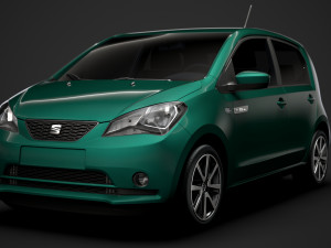 seat mii electric 5d 2020 3D Модель