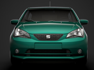 seat mii electric 5d 2020 3D Модель