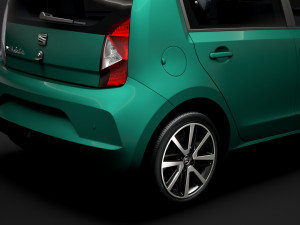 seat mii electric 5d 2020 3D Модель