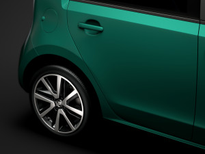 seat mii electric 5d 2020 3D Модель