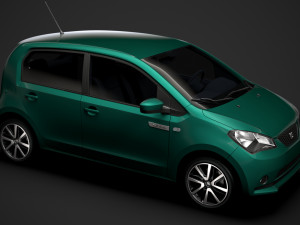 seat mii electric 5d 2020 3D Модель
