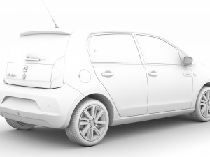 seat mii electric 5d 2020 3D Модель