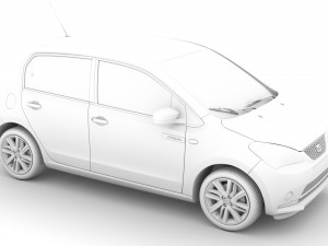 seat mii electric 5d 2020 3D Модель