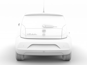 seat mii electric 5d 2020 3D Модель