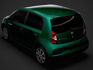 seat mii electric 5d 2020 3D Модель