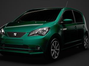 seat mii electric 5d 2020 3D Модель