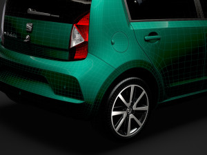 seat mii electric 5d 2020 3D Модель