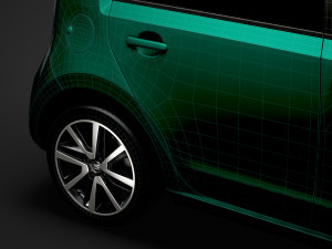 seat mii electric 5d 2020 3D Модель