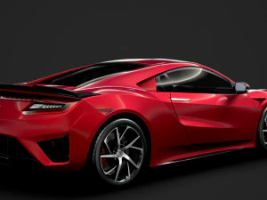 acura nsx 2020 3D Model
