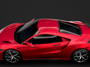 acura nsx 2020 3D-Modell