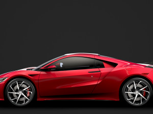 acura nsx 2020 3D-Modell