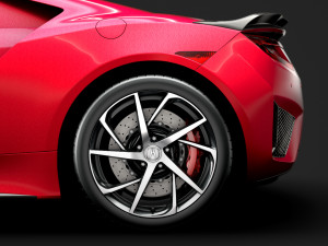 acura nsx 2020 3D-Modell