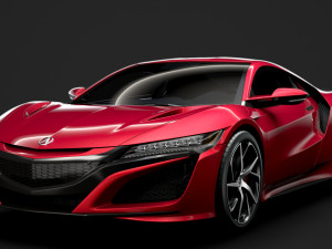 acura nsx 2020 3D-Modell