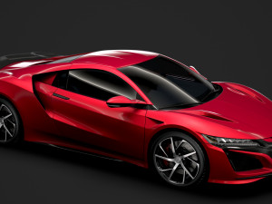 acura nsx 2020 3D-Modell
