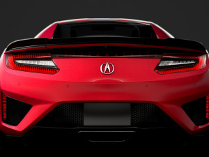 acura nsx 2020 3D-Modell
