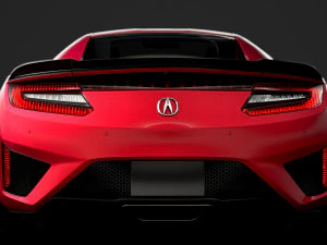 acura nsx 2020 3D Model