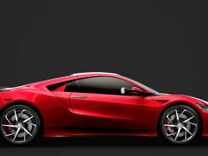 acura nsx 2020 3D Model