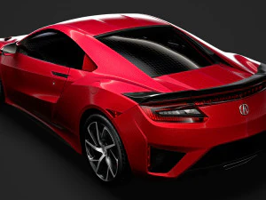 acura nsx 2020 3D Model