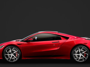 acura nsx 2020 3D-Modell