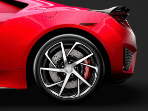 acura nsx 2020 3D-Modell